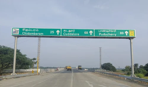 Overhead Gantry Signs